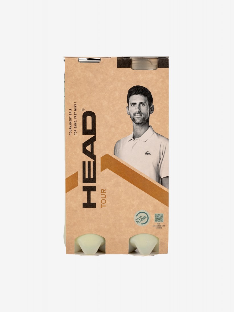 HEAD 2x4B TOUR TENNIS BALLS